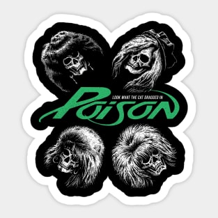 Poison skull Sticker